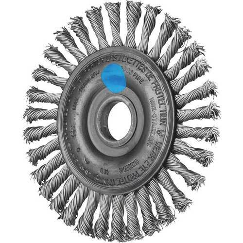 Pferd Wheel Brush RBG Twist Knot Inox 125 x 6mm 43302506 - Pack of 2 - AIMS Industrial Supplies