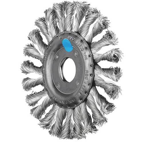 Pferd Wheel Brush Twist Knot Combitwist Inox 125 x 12mm 43303011 - AIMS Industrial Supplies