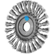 Pferd Wheel Brush Twist Knot Inox RBG 125 x 12mm 43303006 - AIMS Industrial Supplies