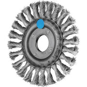 Pferd Wheel Brush Twist Knot Inox Wire 115 x 12mm 43312003 - AIMS Industrial Supplies