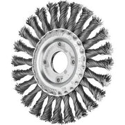 Pferd Wheel Brush Twist Knot Steel 125 x 12/M14 43303013 - AIMS Industrial Supplies