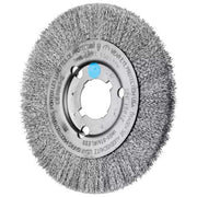 Pferd Wheel Brush with Arbor Hole Crimped Inox 43505006 - Pack of 2 - AIMS Industrial Supplies