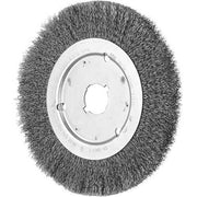 Pferd Wheel Brush with Arbor Hole Crimped ST 200 x 16mm 43506005 - AIMS Industrial Supplies