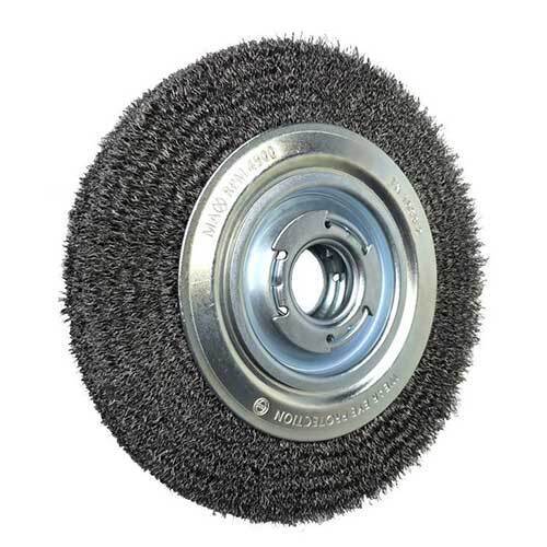 Pferd Wheel Brush with Arbor Hole Crimped Steel1