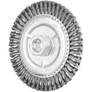 Pferd Wheel Brush with Arbor Twist Knot Pipeliner 125mm M14 43302502 - Pack of 10 - AIMS Industrial Supplies