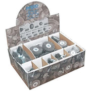 Pferd Wire Brush Set Steel 6mm Mounted Shaft 43900001 - 80pcs./Set - AIMS Industrial Supplies