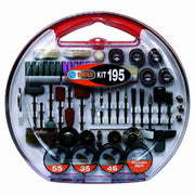 PG Mini Rotary Accessory Set, 195 Pieces1