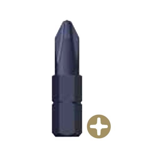 PH2 Insert Phillips Standard Bit 1/4" S2 Alloy Steel - Pack of 25 - AIMS Industrial Supplies