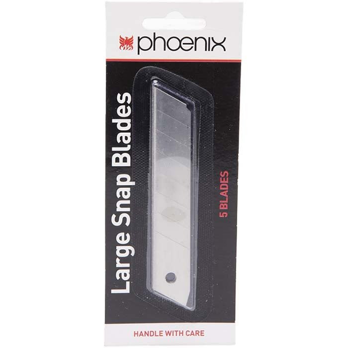 Phoenix Large Snap Blades - 5/Pack - AIMS Industrial Supplies