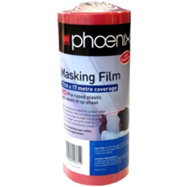 Phoenix Masking Film With Dispenser 2700mm x 17m