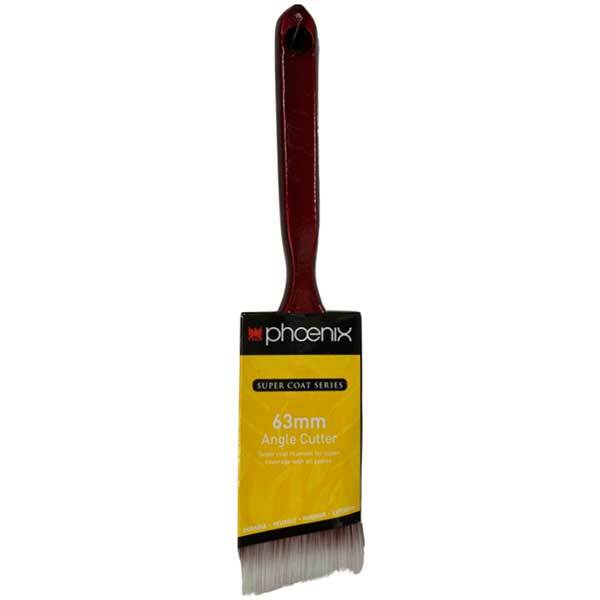 Phoenix Plastic Handle Super Coat Angle Cutter Paint Brush - AIMS Industrial Supplies