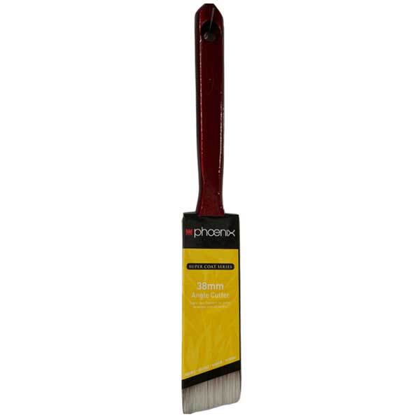 Phoenix Plastic Handle Super Coat Angle Cutter Paint Brush - AIMS Industrial Supplies