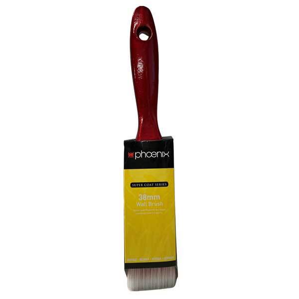 Phoenix Plastic Handle Super Coat Wall Brush 38mm