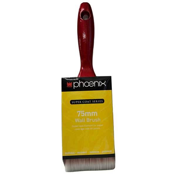 Phoenix Plastic Handle Super Coat Wall Brush 75mm