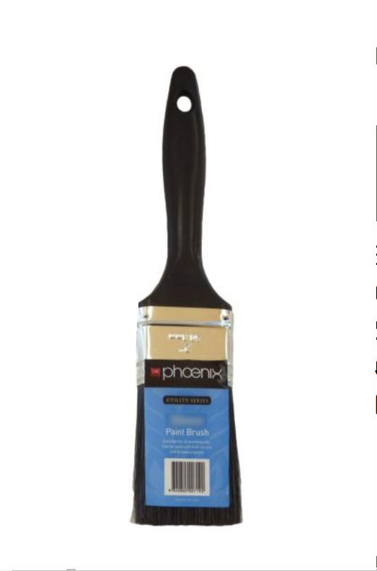 Phoenix Plastic Handle Utility Brush 25mm