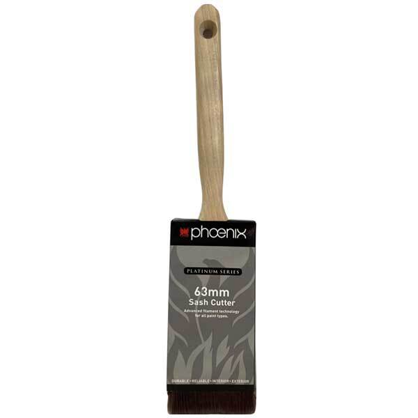 Phoenix Platinum Sash Cutter Paint Brush 63mm