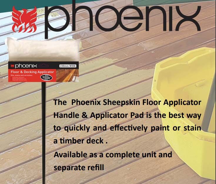 Phoenix Sheepskin Floor Decking Applicator Kit - AIMS Industrial Supplies