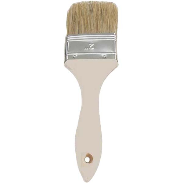 Phoenix Wooden Handle White Bristle Brush 100mm