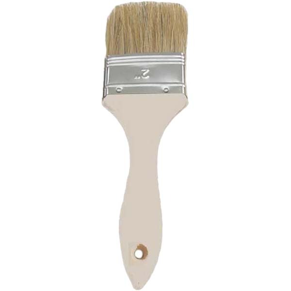 Phoenix Wooden Handle White Bristle Brush - AIMS Industrial Supplies