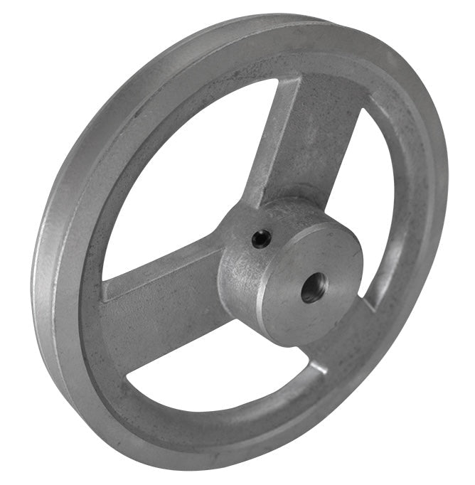 Pilot Bore Single Groove B Section Aluminium Pulley - AIMS Industrial Supplies