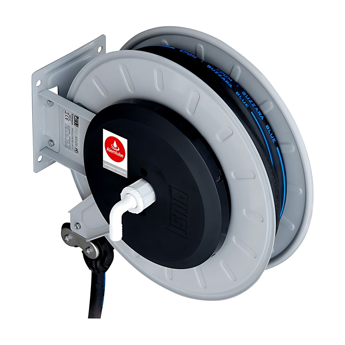 Piusi AdBlue 3/4" x 15m Spring Rewind Hose Reel 750050
