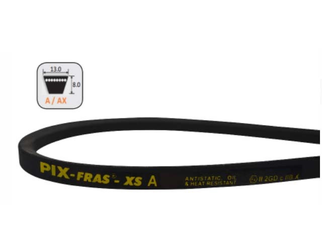 Pix A70 Fire Resistant Anti Static (FRAS Rated) V Belt A Section