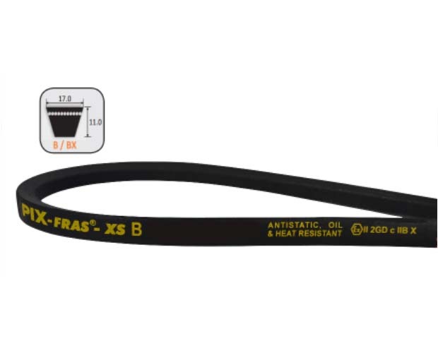 Pix B69 Fire Resistant Anti Static (FRAS Rated) V Belt B Section