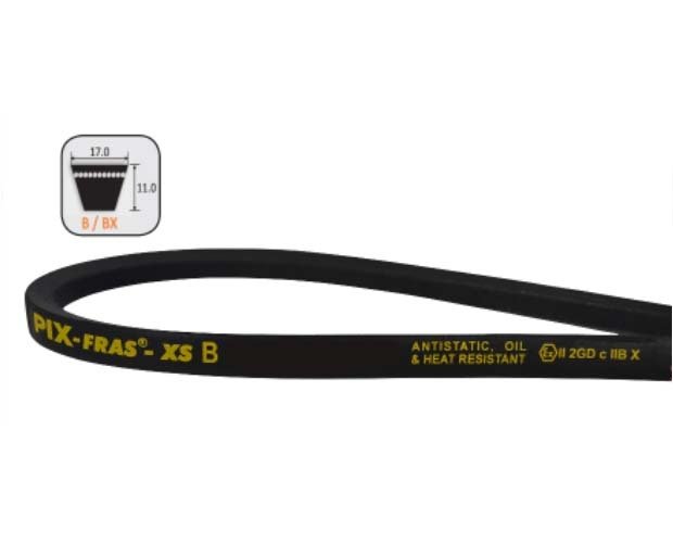 Pix Vee Belt FRAS (Fire Resistant Anti Static) B Section - AIMS Industrial Supplies