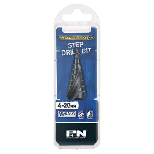 P&N 149060008 Step Drill 4-20mm M2 High Speed Steel