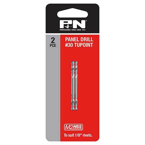 P&N 166044645 2-1/8" 30 Panel Drill Bit - Double Ended HSS - 2 Pack - AIMS Industrial Supplies