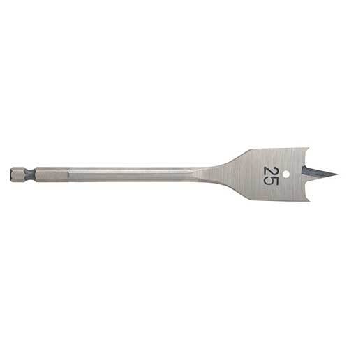 P&N 166044647 5 piece Spade Bit Set 12mm - 25mm Carbon Steel - AIMS Industrial Supplies