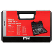P&N 166044650 Metric Tap and Die Set 40 piece - Carbon Steel - AIMS Industrial Supplies