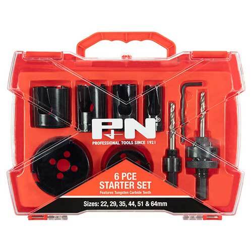 P&N 166044664 Hole Saw Starter Set 6 piece TCT1