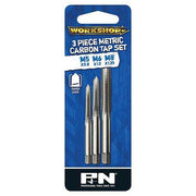 P&N 267003103 Metric Workshop Carbon Tap Set (M5x0.8, M6x1.0, M8x1.25mm) 3 Pce - AIMS Industrial Supplies