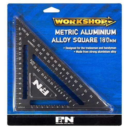 P&N 267900180 Workshop Builder Metric Triangle 180mm Aluminium Alloy - AIMS Industrial Supplies