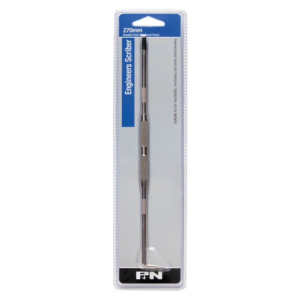 P&N 267M06020 Workshop Engineers Scriber D/E 270 mm 90° Bend Point Stainless Steel - AIMS Industrial Supplies