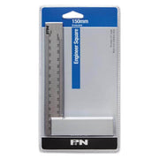 P&N 267SG1006 Workshop Engineers Square Precision Graduated 150 mm Stainless Steel - AIMS Industrial Supplies