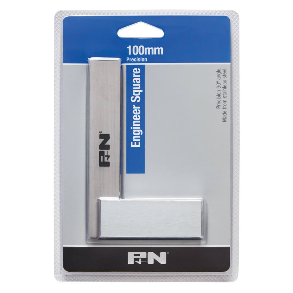 P&N 267SR1004 Workshop Engineers Square Precision 100 mm Stainless Steel - AIMS Industrial Supplies