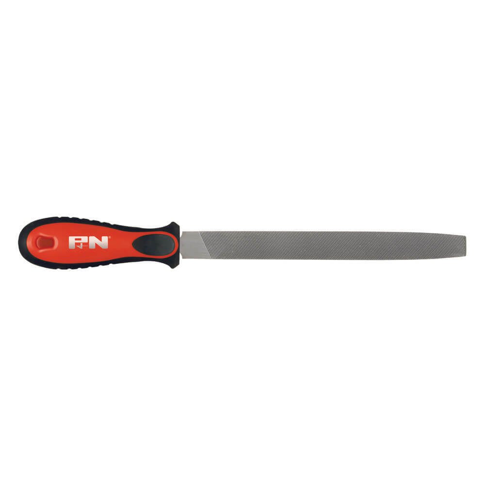 P&N Flat Bastard File Handled - Single Pack (150 to 300mm) - AIMS Industrial Supplies