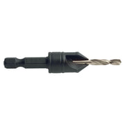 P&N Quickbit Pilot Drill Bit and Countersink - 1/4" Shank - HSS - AIMS Industrial Supplies