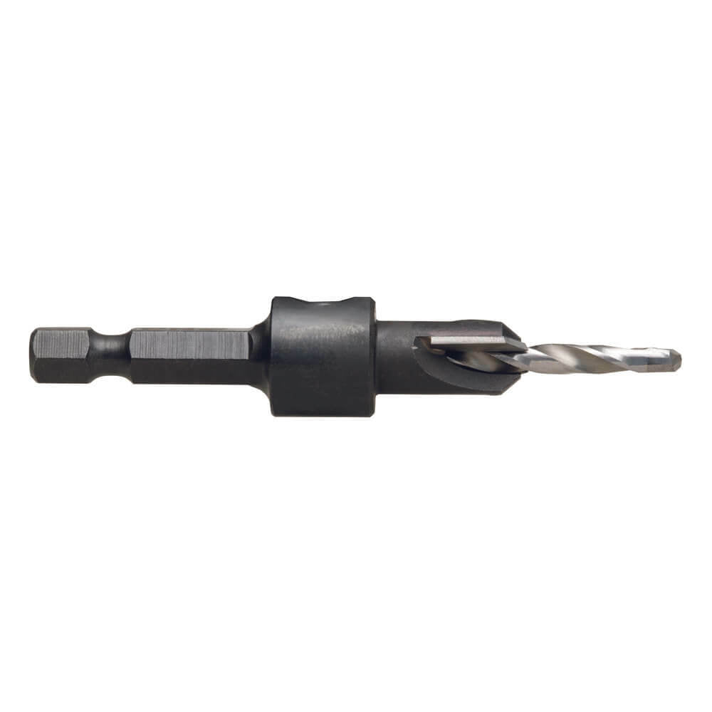 P&N Quickbit Pilot Drill Bit & Countersink - 1/4" Shank - TCT - AIMS Industrial Supplies