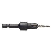 P&N Quickbit Pilot Drill Bit & Countersink - 1/4" Shank - TCT - AIMS Industrial Supplies