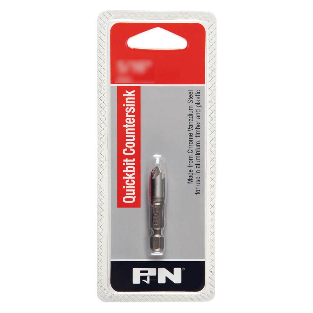 P&N Quickbit Rose Countersink Bit - Chrome Vanadium CRV - AIMS Industrial Supplies