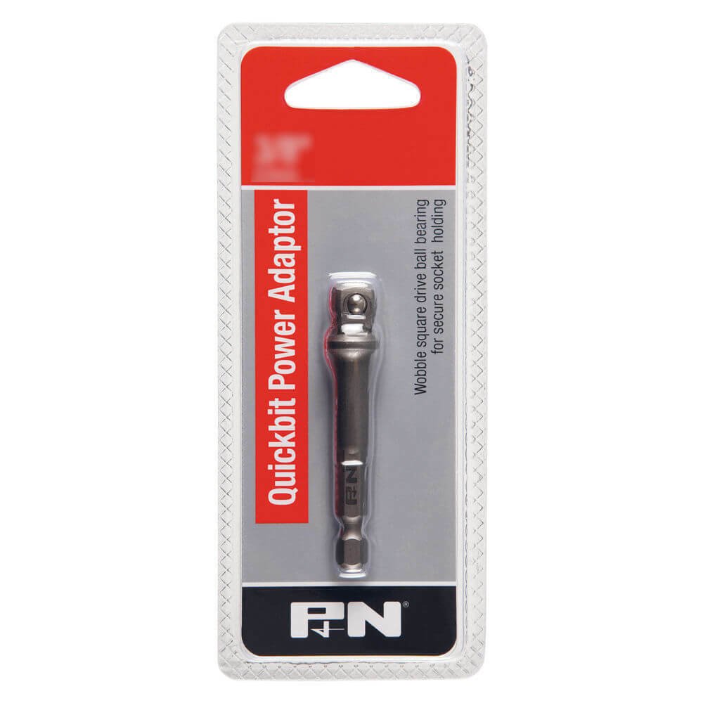 P&N Quickbit Socket Extension - 1/4" Shank 15° Adjustable CRV - AIMS Industrial Supplies