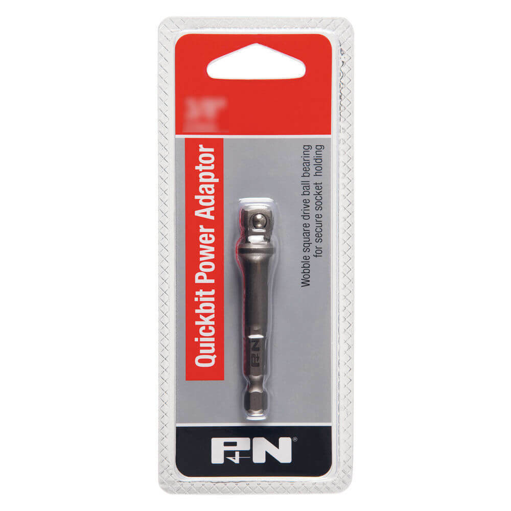 P&N Quickbit Socket Extension - 1/4" Shank 15° Adjustable CRV2