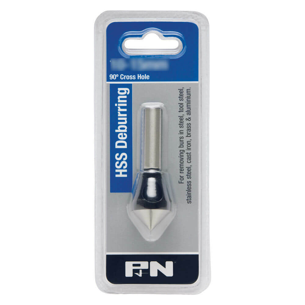 P&N Workshop 90° Deburring Countersink Bit Cross Hole - HSS2