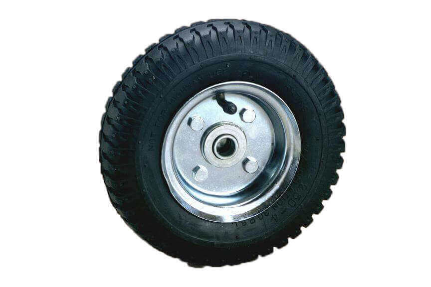Pneumatic Wheel (Offset) - Steel Centre, Ball Bearing - AIMS Industrial Supplies