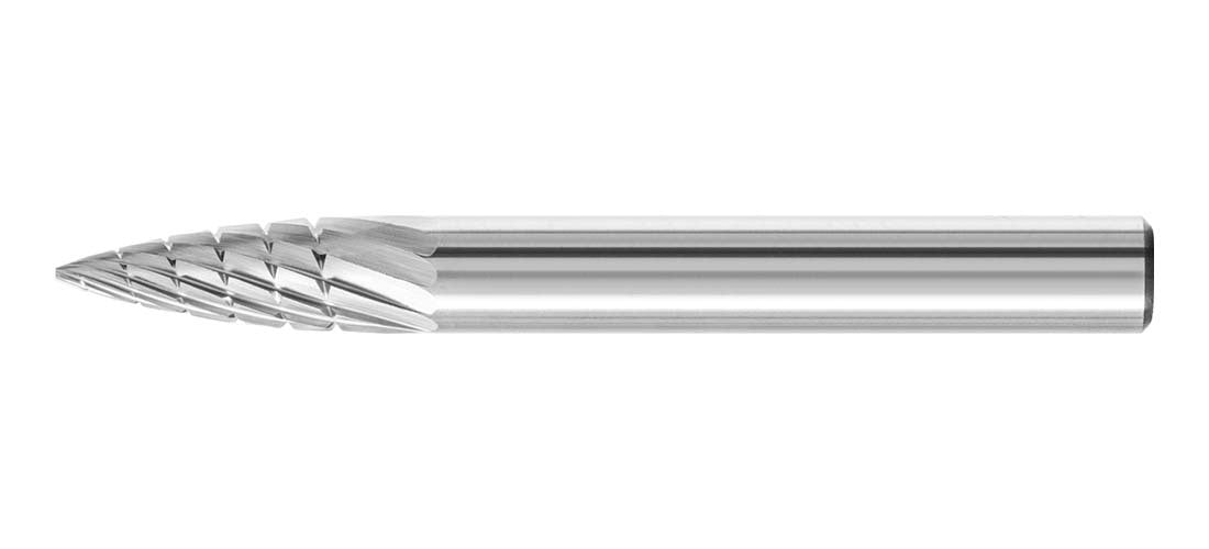Pointed Tree Burr SPG MX NCC, 1/4" Shank - AIMS Industrial Supplies