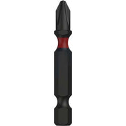 Power Phillips Impax Drive Bit 1/4" S2 Alloy Steel Black - AIMS Industrial Supplies