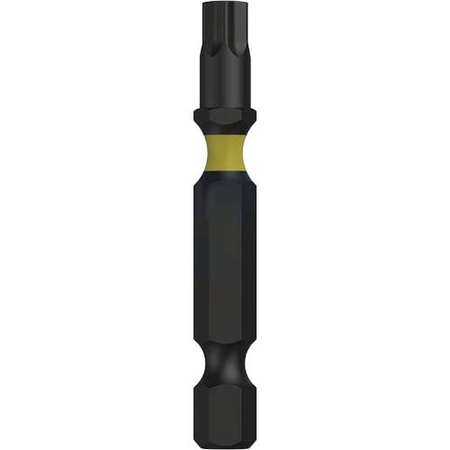 Power Torx Impax Drive Bit 1/4" S2 Alloy Steel Black - AIMS Industrial Supplies